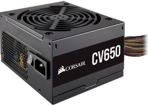 Fonte Corsair CV-650W Dual EPS 80+ Bronze